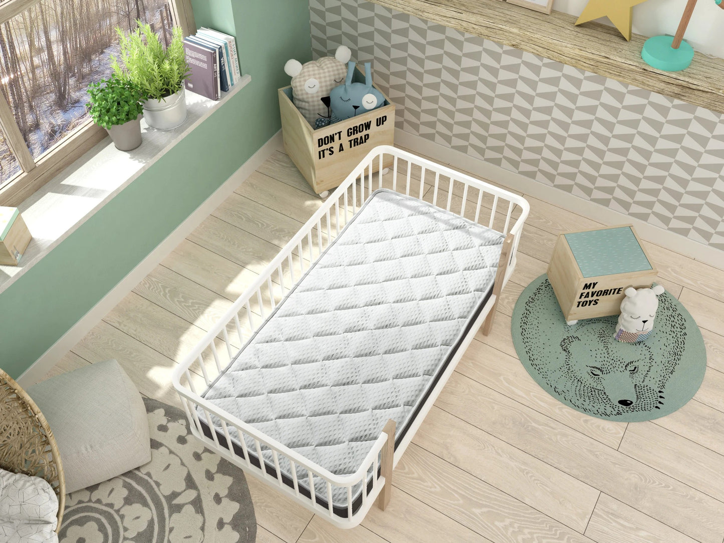 BabyBed viscoelastic crib mattress