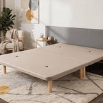 Base Tapizada Partida 3D Beige
