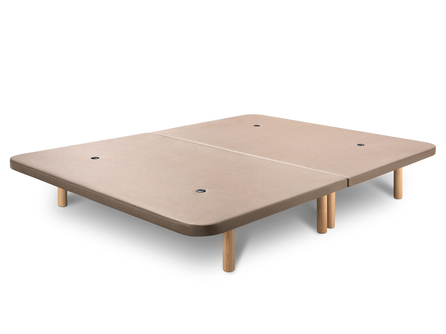 Base Tapizada Partida 3D Beige