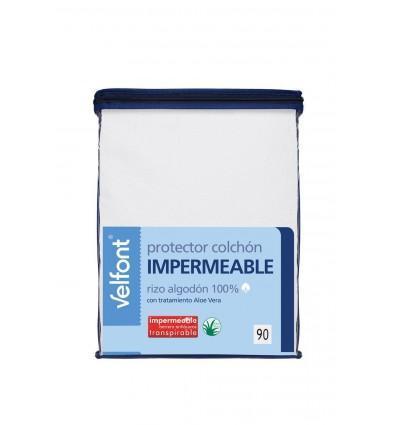 Protector Para Colchón Impermeable- Antifluido Cremallera 190x90x 5 Cm -  Biosmedic S.A.S
