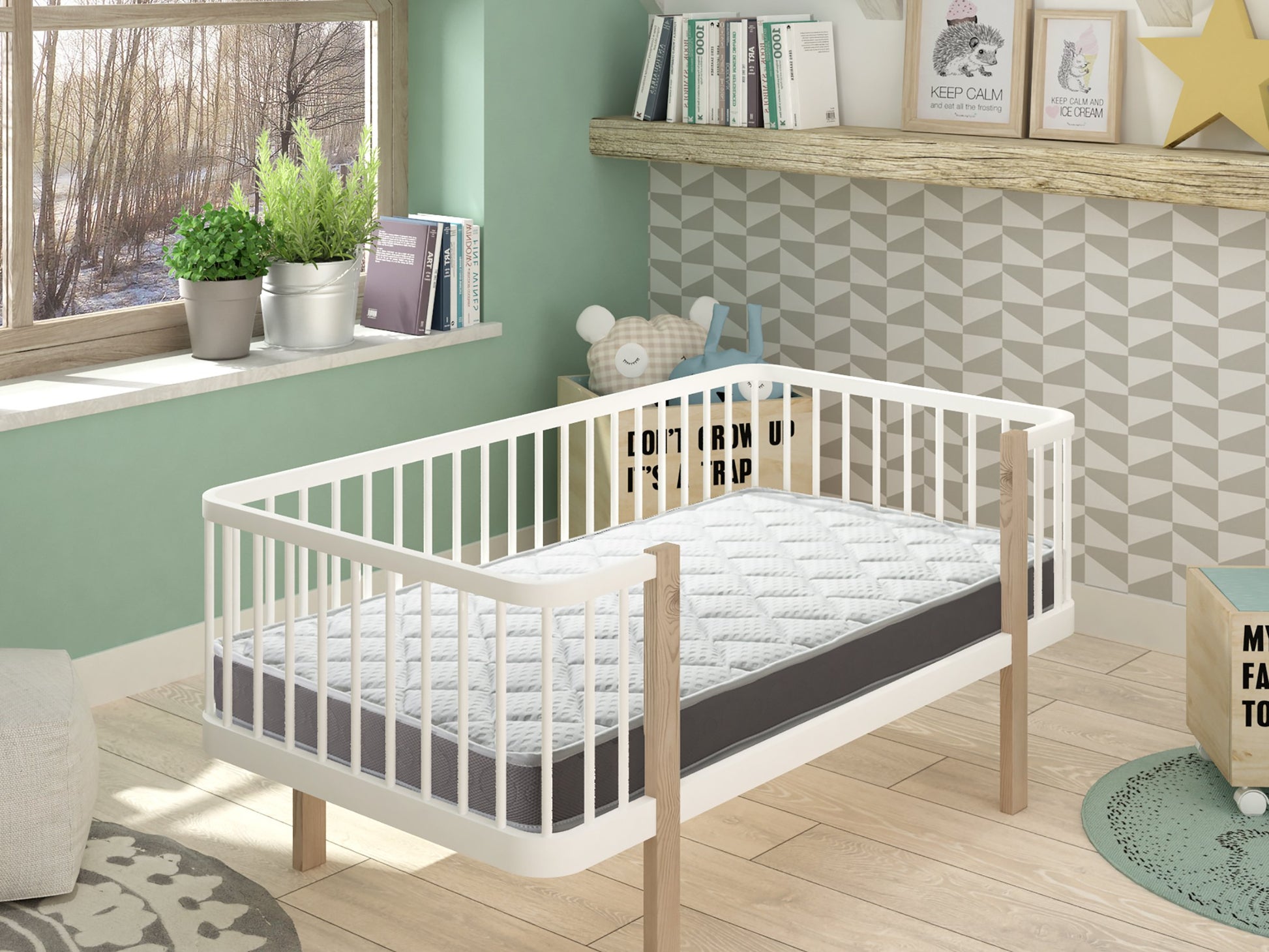BabyBed viscoelastic crib mattress – Adarahome