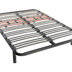 Dreams Multi-Slat Bed Frame With Wooden Legs