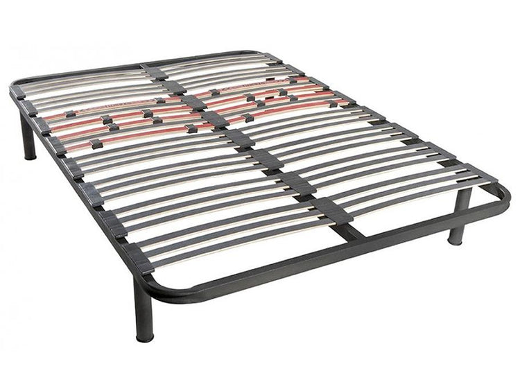 Dreams Multi-Slat Bed Frame With Wooden Legs